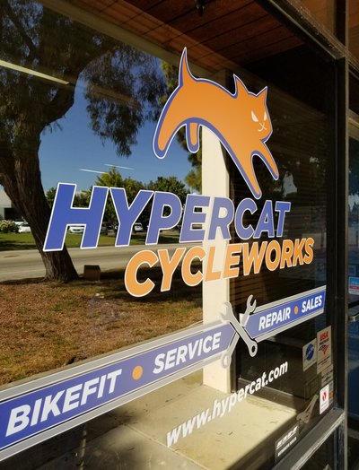 Hypercat Entrance Front Window