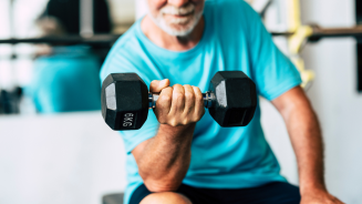 mature man gym protein